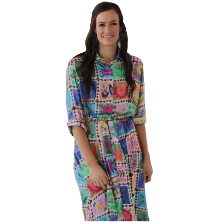 Maxi Shirt Dress
