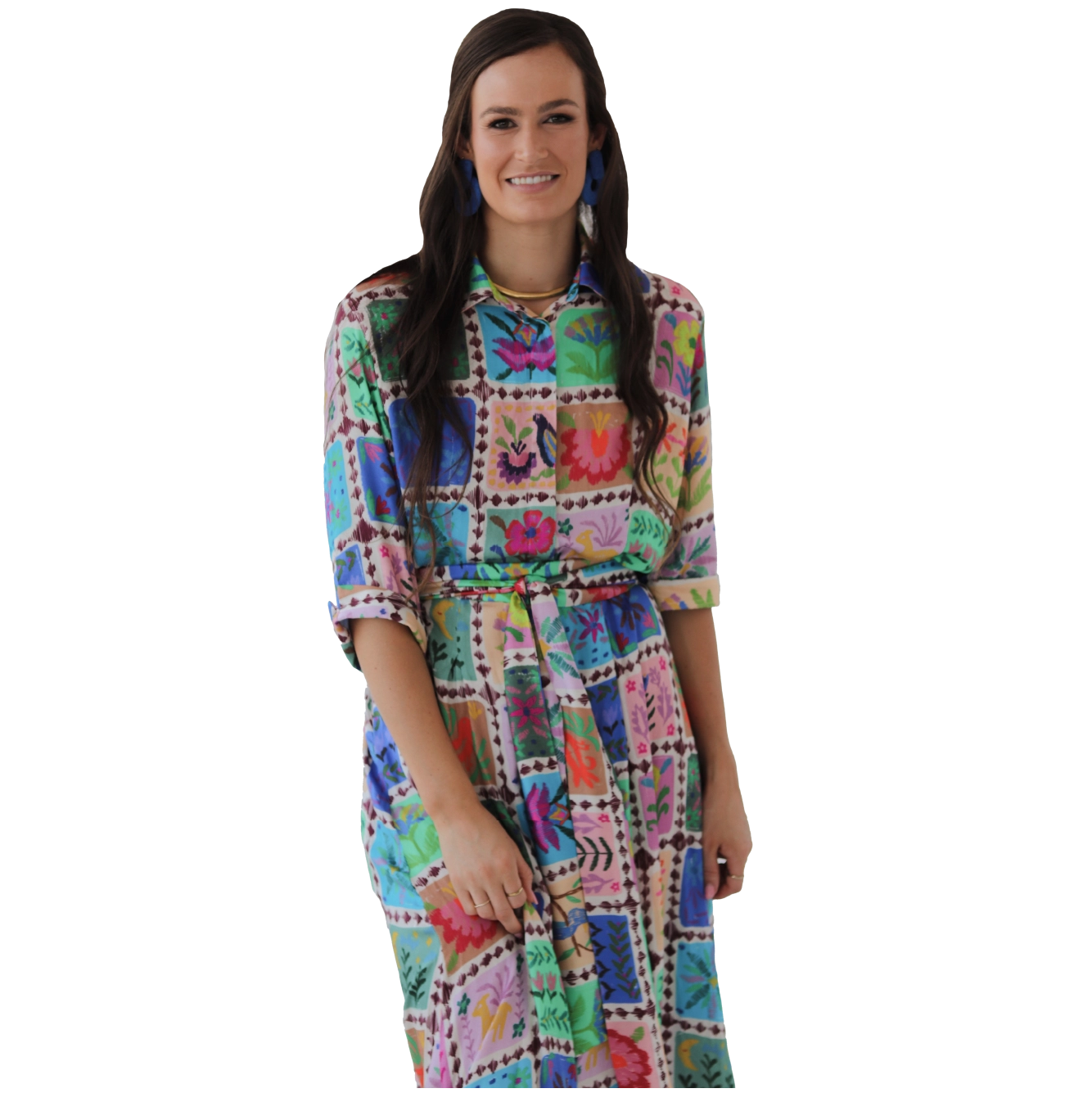 Maxi Shirt Dress